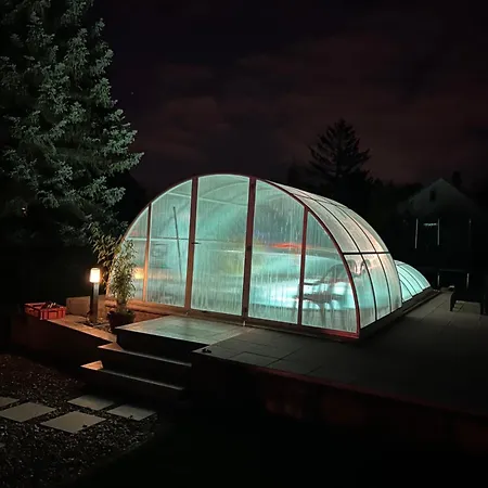 公寓 Waldpeter Bei Carogruen In Erfurt-gemuetlich-sonnig-garten-parken-pool-sauna-wlan
