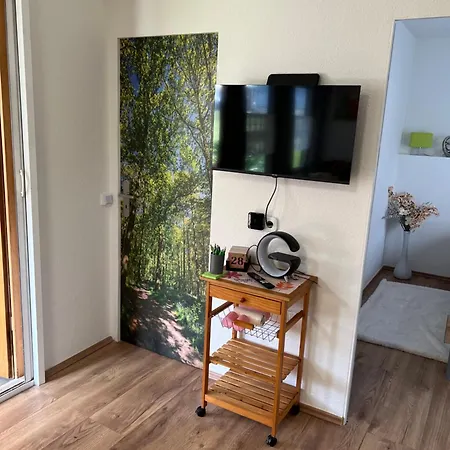 Erfurt-gemuetlich-sonnig-kueche-bad-garten-parken-pool-sauna-wlan-carogruen Apartamento Érfurt