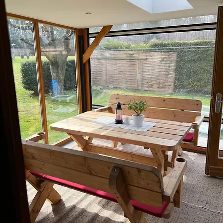 Waldpeter Bei Carogruen In Erfurt-gemuetlich-sonnig-garten-parken-pool-sauna-wlan 公寓