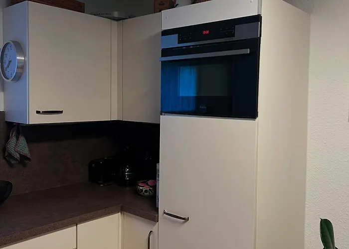 Apartment In Erfurt-gemütlich-sonnig-küche-bad-garten-parken-pool-sauna-wlan-carogrün